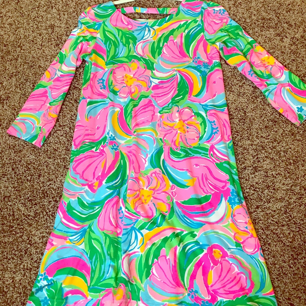 Lilly Pulitzer floral dress